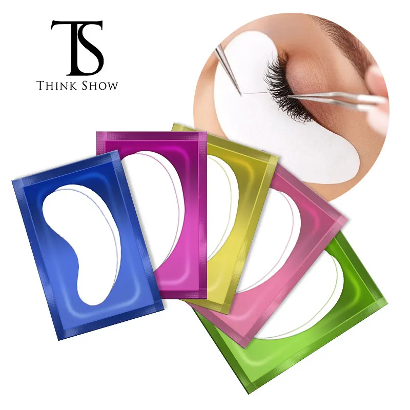 THINKSHOW 20/50/100 Pairs Eyelash Extension Patch Eye Lahses Gel Pads Grafted Eye Stickers Eyelashes Extension Paper Patch