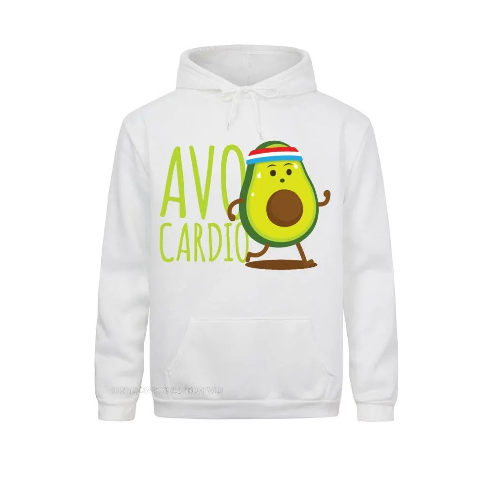 Hipster Men Avo Cardio Fitness Avocado Family Printed On Cotton Anime Man Sweahoodies Normal Women Wholesale