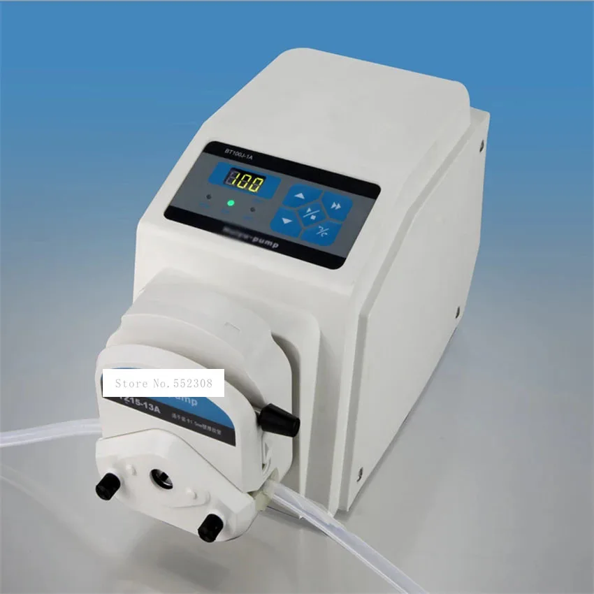 

BT100J-1A Peristaltic Pump YZ15 Drive Laboratory High Accuracy Precision, High Flow Rate90-260V 50/60Hz 30W 0.07-380ml/min