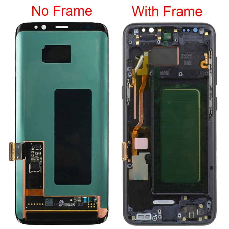 Dead Line S8 Plus Display For Samsung  S8 LCD With Frame SM-G955F/DS G950F/DS G950A G955A Display Touch Screen Assembly