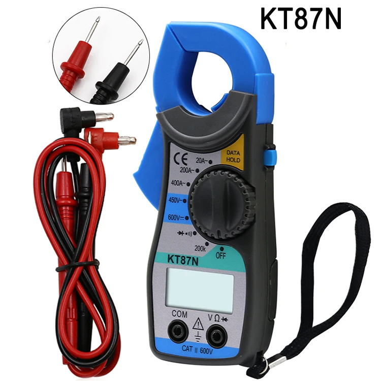 KT87 Digital-Multimeter mit Klemmzange: Der praktische Allrounder für Elektriker und Heimwerker