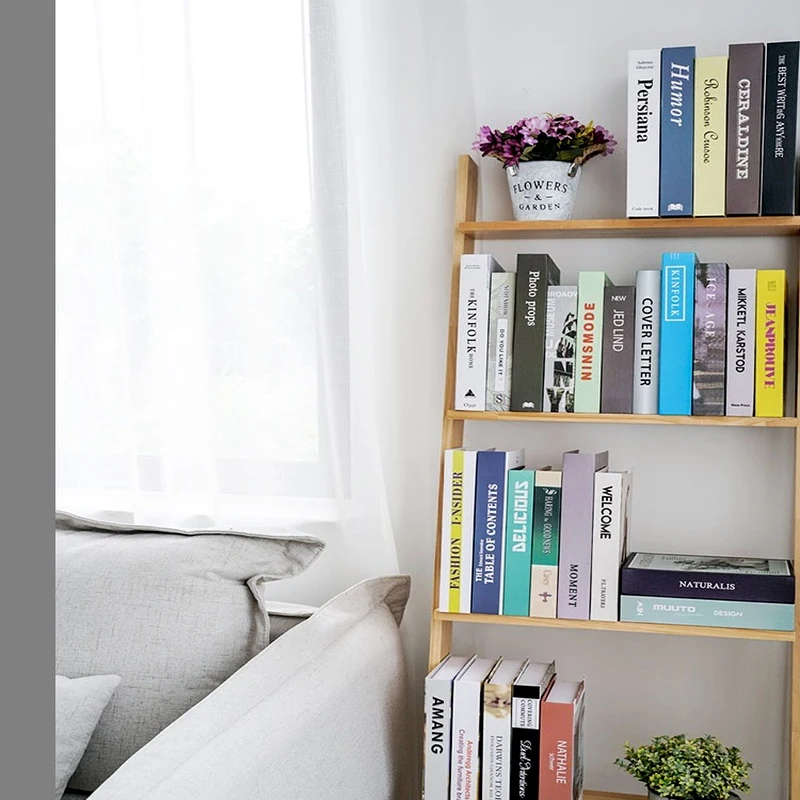 Libro di simulazione Film televisione fotografia oggetti di scena libreria decorazione libro foto sfondo oggetti di scena libro falso