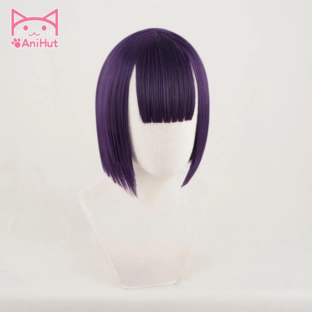 【AniHut】Shuten Douji Cosplay Wig Fate Grand Order FGO Wig Synthetic Purple Hair Shuten Douji