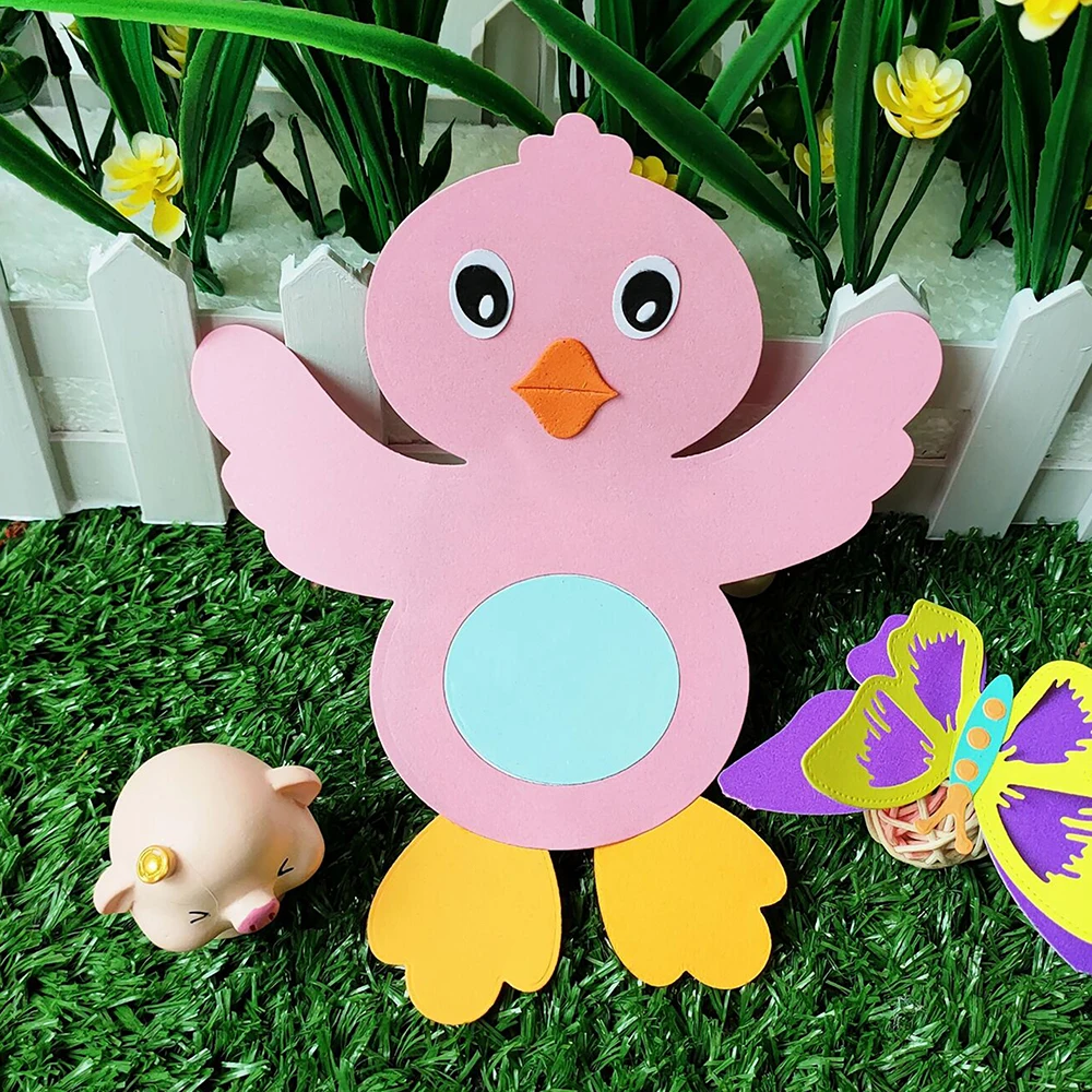 New Duckling Duck metal cutting die mould scrapbook decoration embossed photo album decoration card making DIY handicrafts