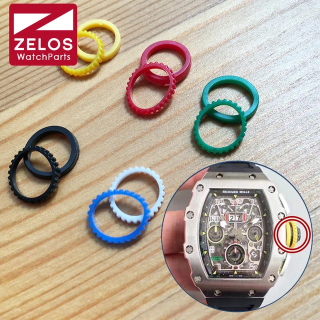 rubber crown ring for the Richard mille RM11 03 automatic watch aftermarket replacement parts tools AliExpress