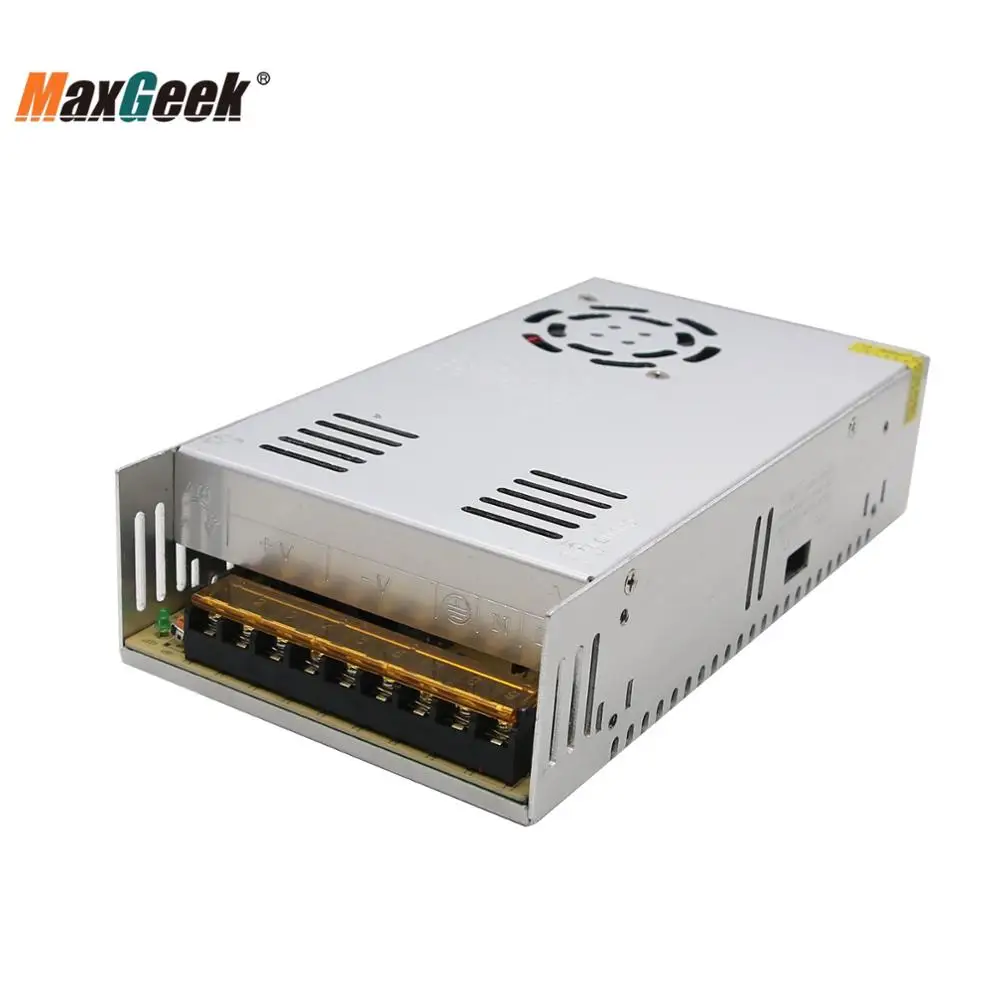 Maxgeek MACH3 CNC 4-Axis Kit (TB6560 Stepper Motor Controller + 4pcs Nema23 Stepper Motor 57 + Power Supply) for Engraving