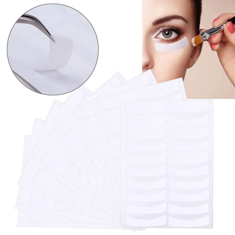 Eyelashes 20/100/200pcs Under Eye Pads Makeup Lashes Non-woven Fabrics Eyelash Patches Medical Faux Cils Eyelashes For Extension