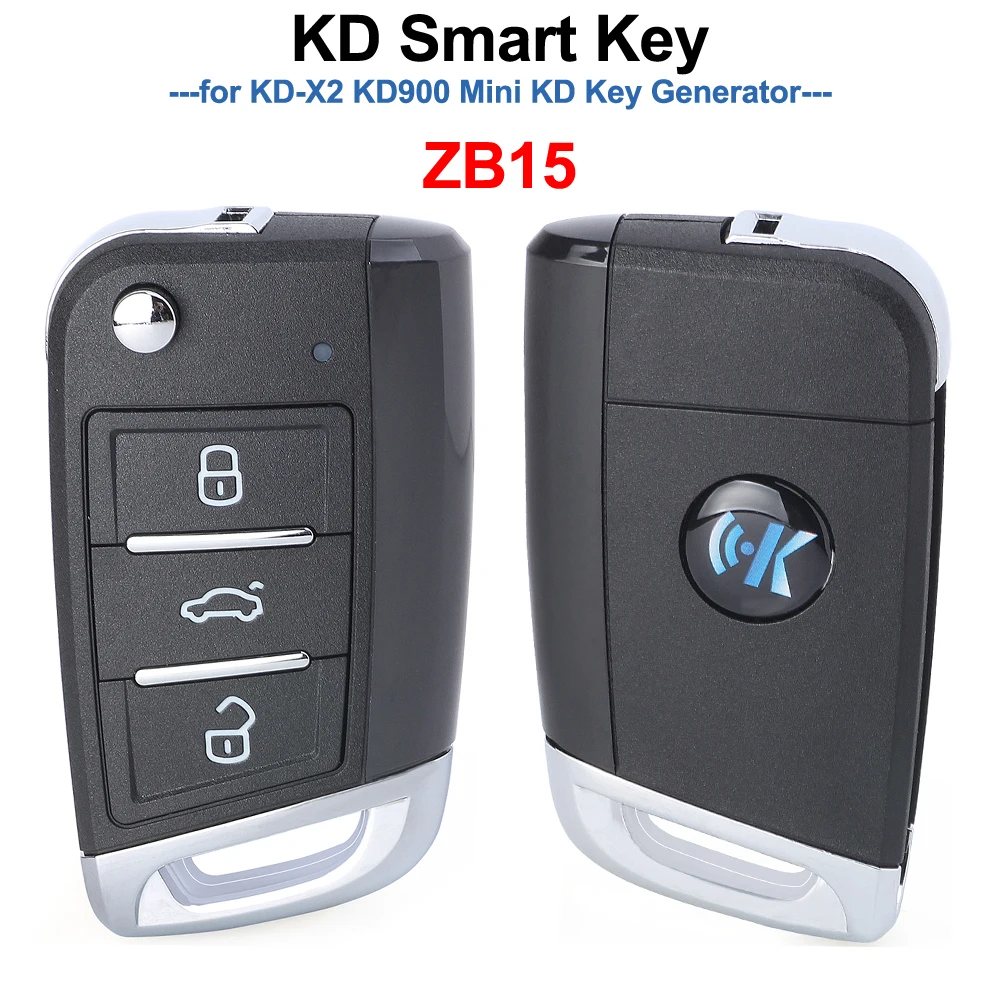 KEYDIY ZB15 KD Smart Remote Key Universal KD Auto Car Key Fob for KD-X2 Key Generator Fits More than 2000 Models