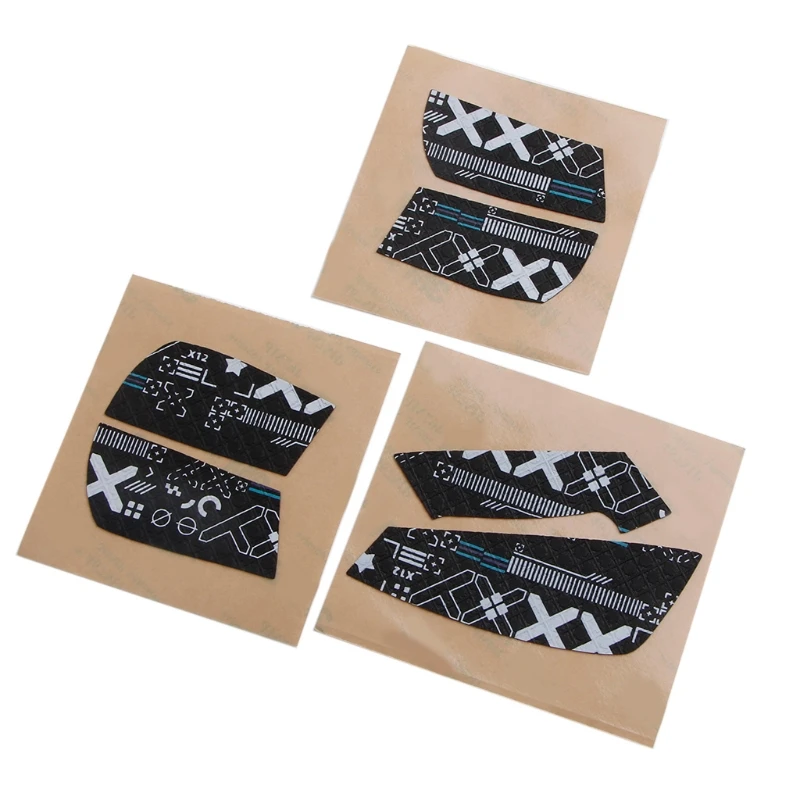 Cinta de piel de ratón antideslizante para ratón, pegatinas laterales de patines para logitech- G403 G603 G703
