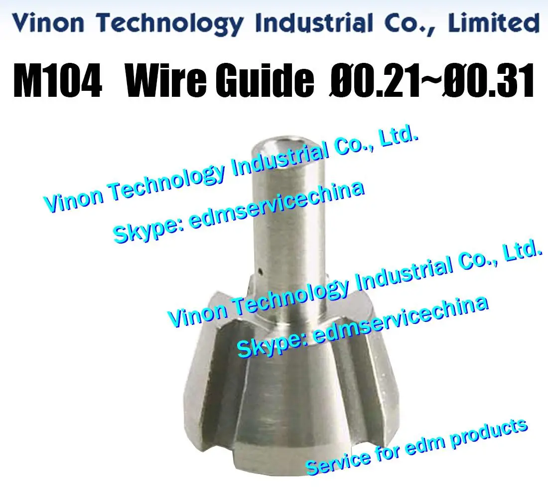 M104 Diamond Wire Guide Ø0.205/ Ø0.255/ Ø0.305mm. X052B092G54, X052B092G55, X052B092G56 for DWC-H series SK3 type X052-B092-G55