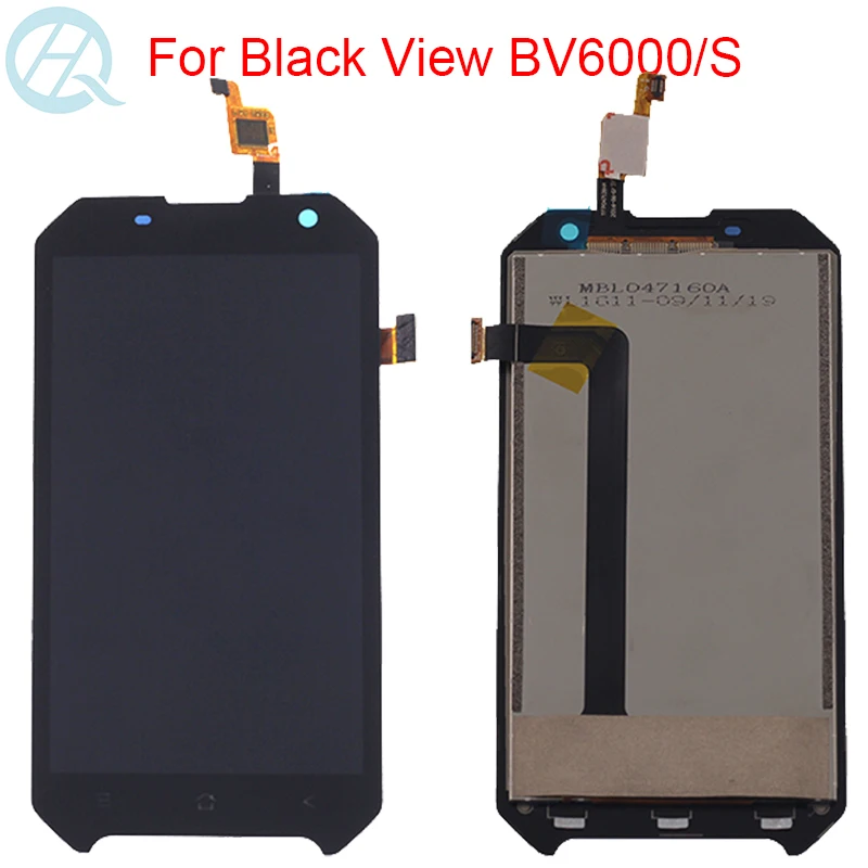 

LCD For Blackview BV6000 BV6000S Display With Frame LCD Touch Screen Assembly 4.7 Inch Screen Repair Parts