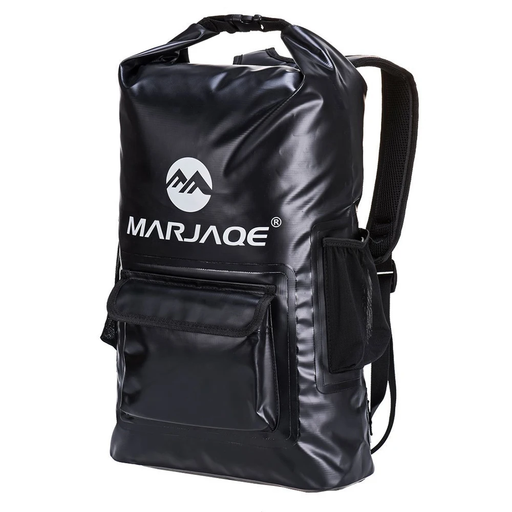 22L PVC Waterproof Dry Bag Outdoor Foldable Trekking Bag Beach Swimming Bag Rafting River Ocean Camouflage Backpack XA114Y