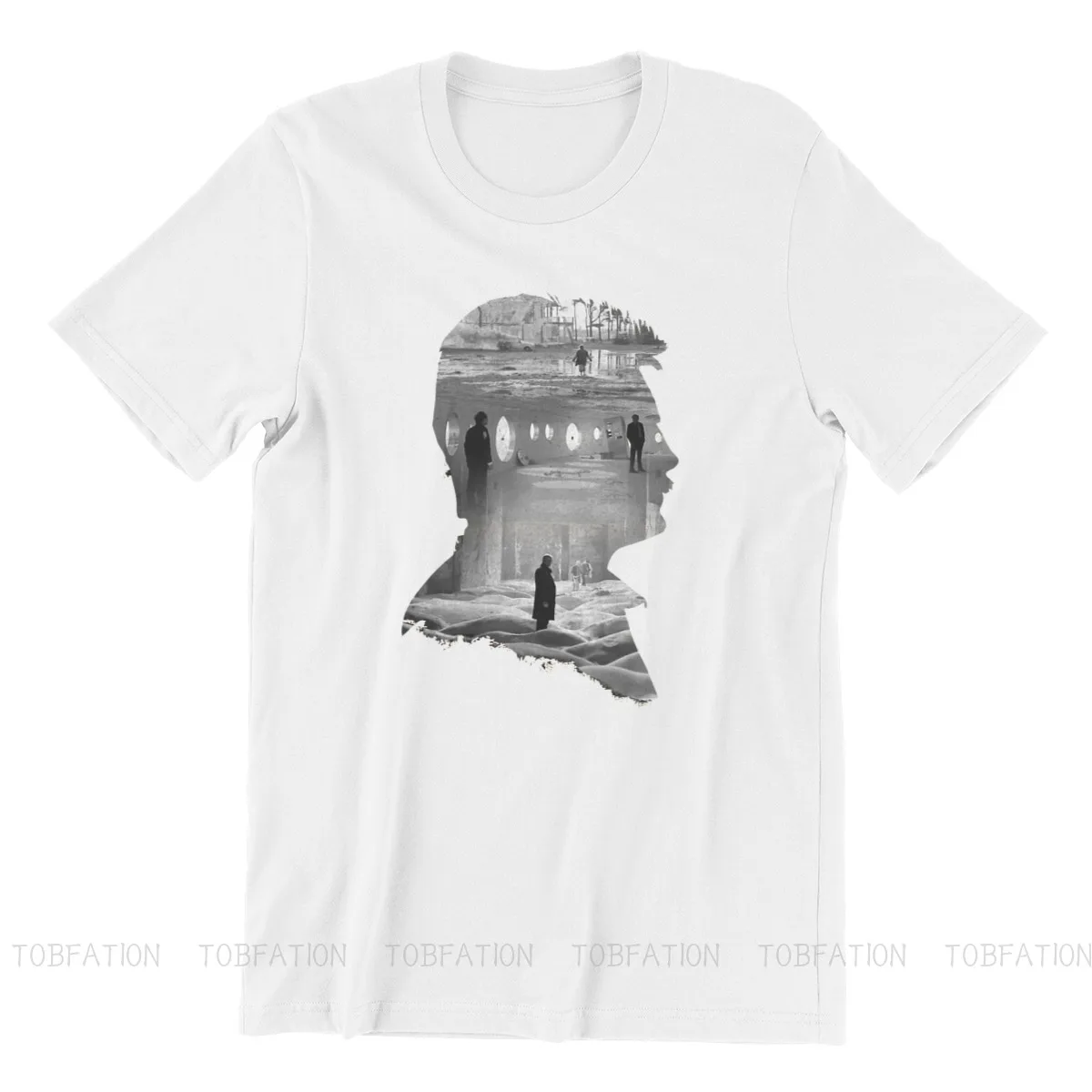 ستالكر 1979 فيلم النسيج التي شيرت أندريه تاركوفسكي صورة ظلية كلية أنيقة تي شيرت الترفيه الرجال الملابس تصميم جديد عصري #2