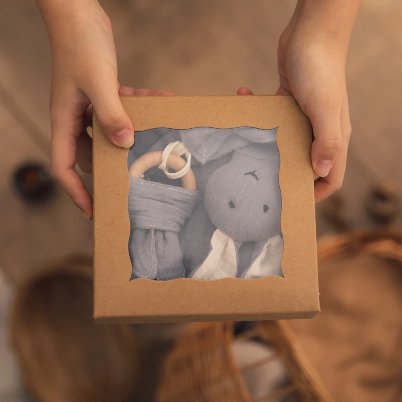 Baberos triangulares para bebé, bufanda de algodón, toalla de Saliva, babero de conejito de dibujos animados, paño de alimentación para recién