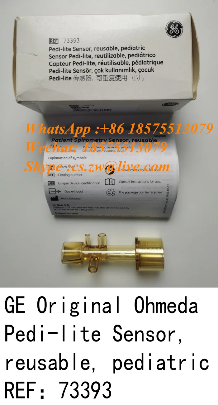 

GE Original Ohmeda Pedi-lite Sensor, reusable, pediatric REF：73393