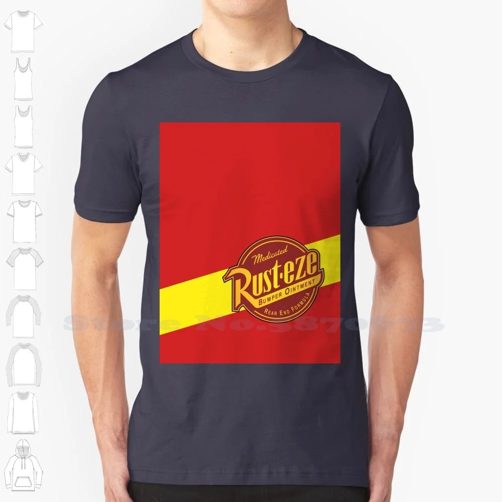 Rust-Eze 100% Cotton T-Shirt Cars Rust Eze Rusteze Kachow