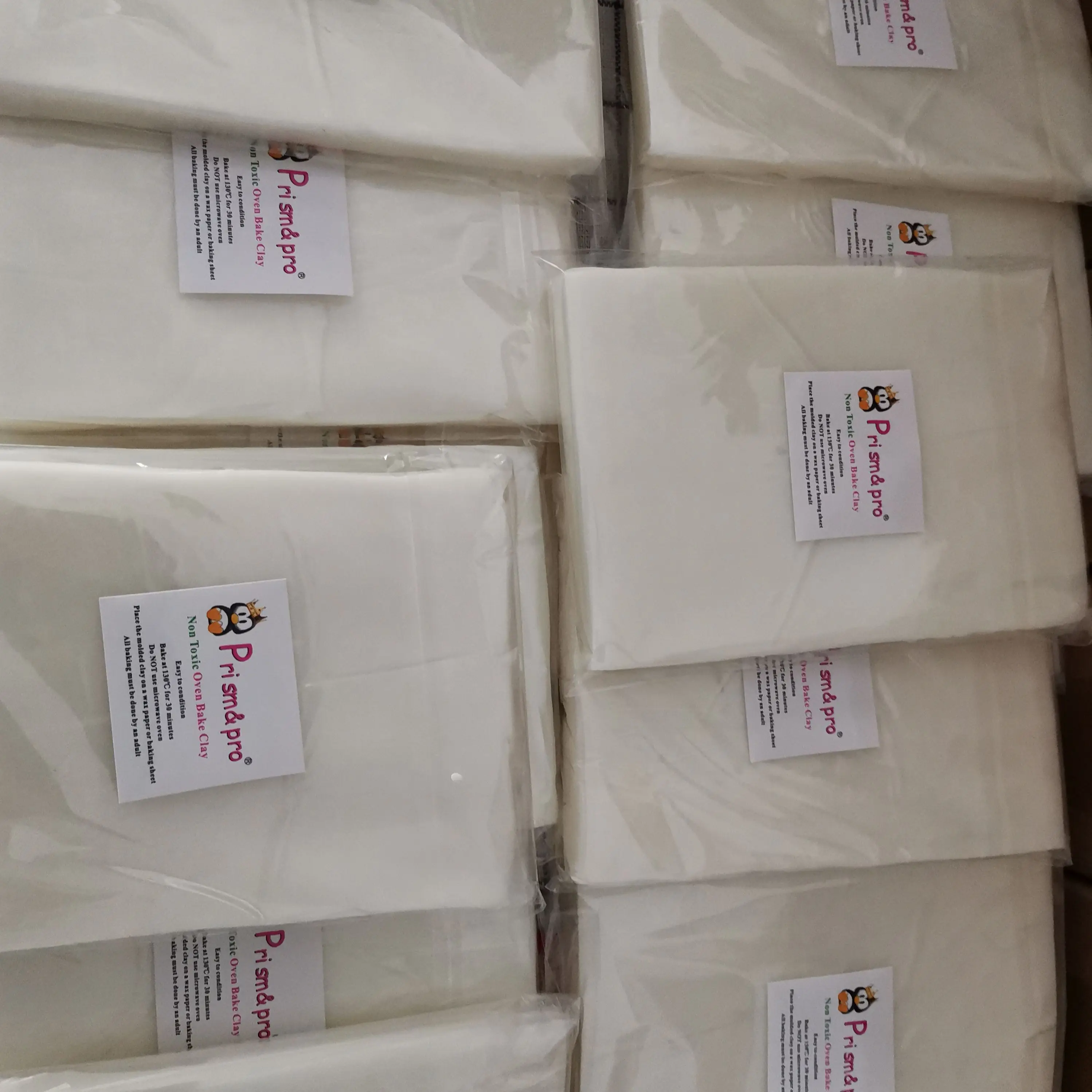 프리즘&프로 모델링 클레이 반투명 유연성 및 강도 클레이 230g 투명 반투명 폴리머 오븐 베이크 클레이