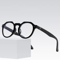 Blue Light Blocking Glasses Frame for Men and Women Optical Prescription Plastic Eyeglasses Frame Spectacles UV400 Coating