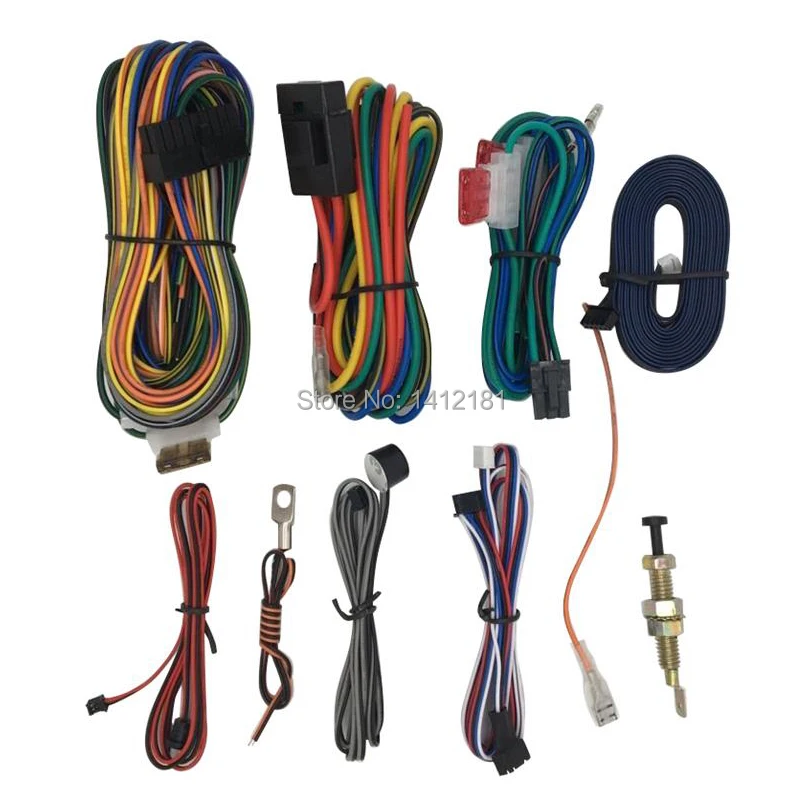 Complete harness, cables, wires For Original Russian Engine Start Starline B9 StarLine C9 2-way car alarm system