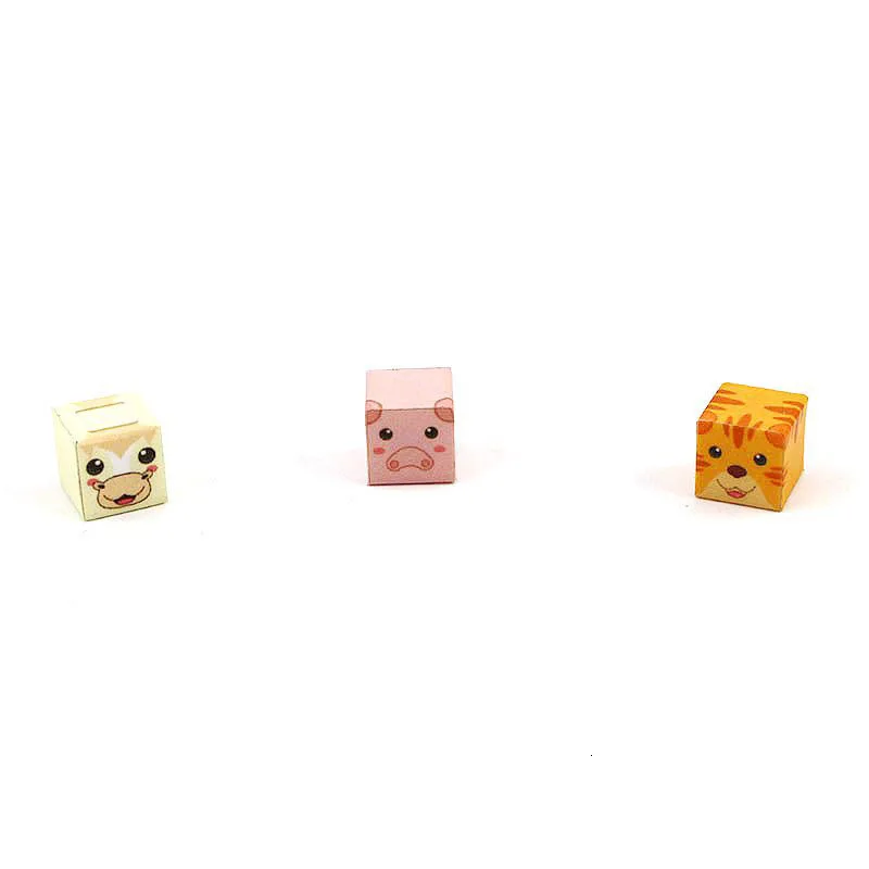 10PCS Il Mio Mondo Mini Magnetico Blocchi di Costruzione Giocattoli Per I Bambini Figure di Animali Mattoni Modelli FAI DA TE Brain Giocattolo di