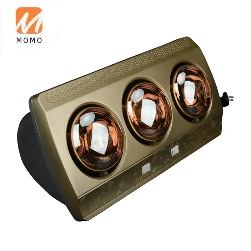 Cable calefactor impermeable montado en la pared, calefactor infrarrojo para ventilación de baño, lámpara de calor para Baño