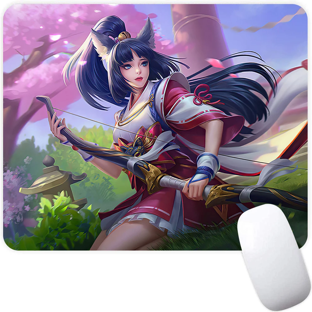 Small Gaming Mouse Pad Computer Mousepad PC Gamer Mouse Mat Laptop Mausepad Mobile Legends Mouse Carpet Keyboard Mat Desk Pad