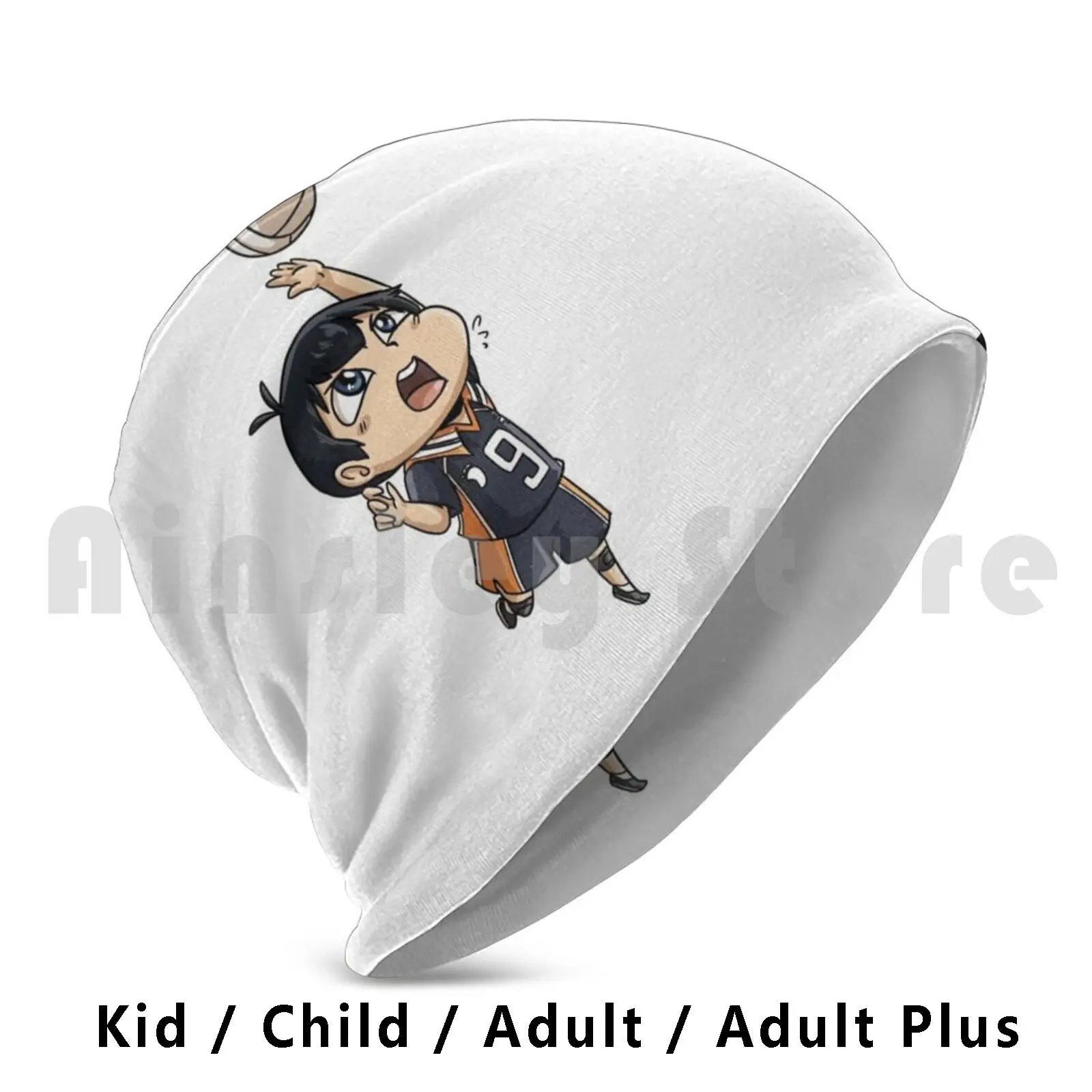 Kageyam Beanies Knit Hat 194 Beanies Print Kageyama Anime Manga Kageyama Tobio Hinata Haikyu Volleyball