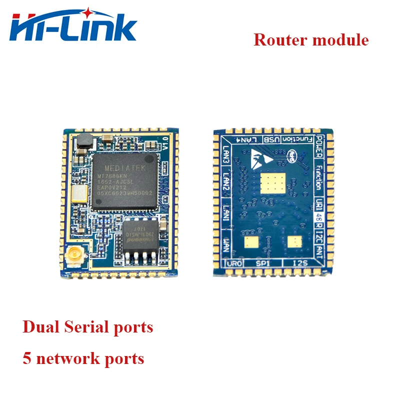 Wirelessrouters small wireless charger module HLK-RM08S with MT7628KN chipset iot smart home automation module