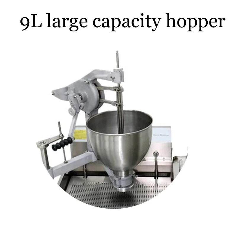 Bäckerei Elektrische Mini-Donut-Maschine, die automatische kommerzielle Donuts-Maker-Maschine herstellt, automatische Donut-Fritteuse