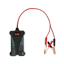 Battery Tester Car Fault Diagnosis Instrument Digital Display Battery Tester 12V LED