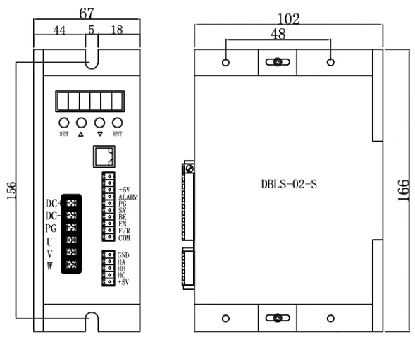 Imagem -02 - Bldc Driver de Motor de 1500w Brushless dc Controlador de Velocidade do Motor de Saída 310v Fase Bldc Controlador de Sensor Hall 220v