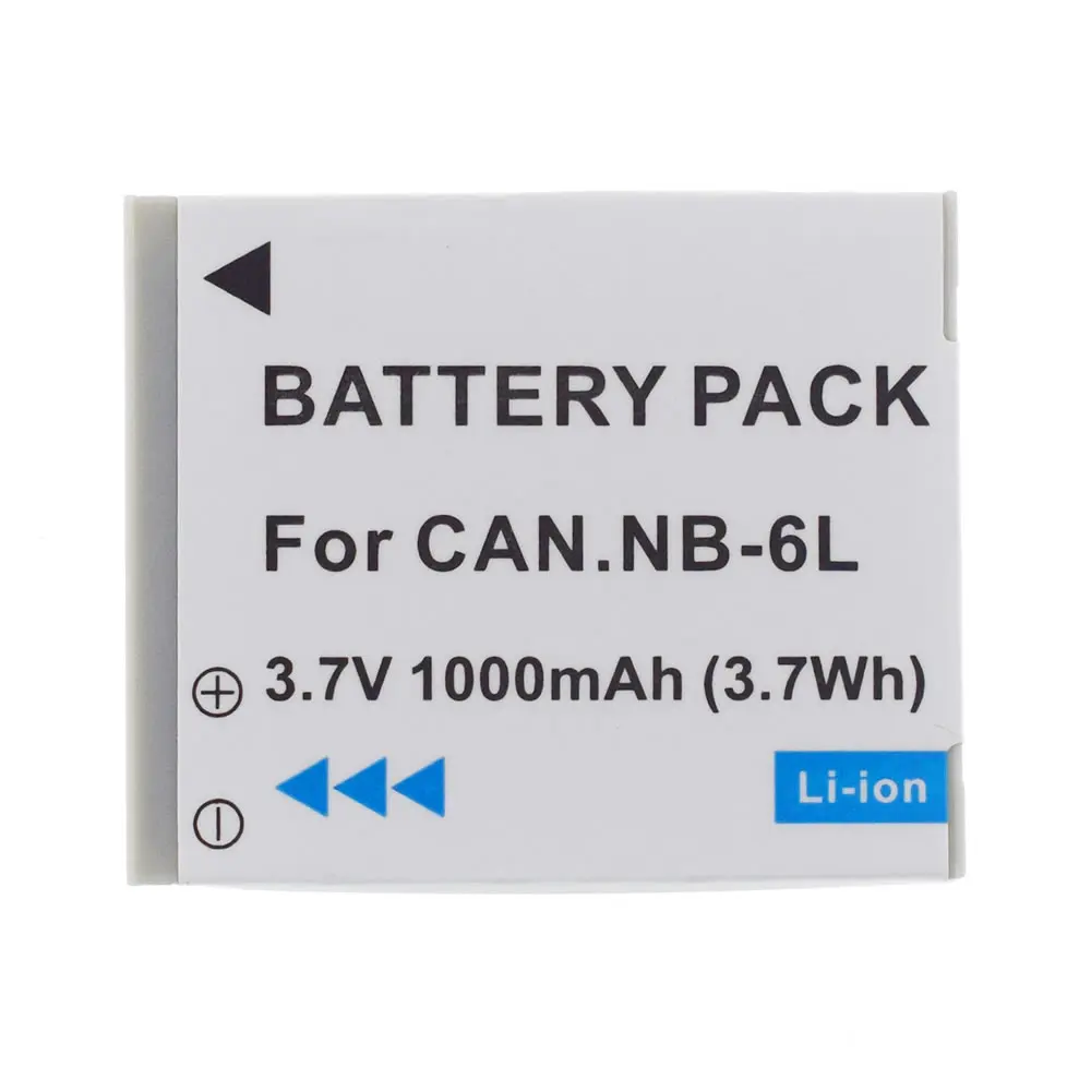 Yidabusiness 4 шт. NB-6L NB-6LH аккумулятор для Canon IXUS 105 107 200 210 300 310 85 95 IS