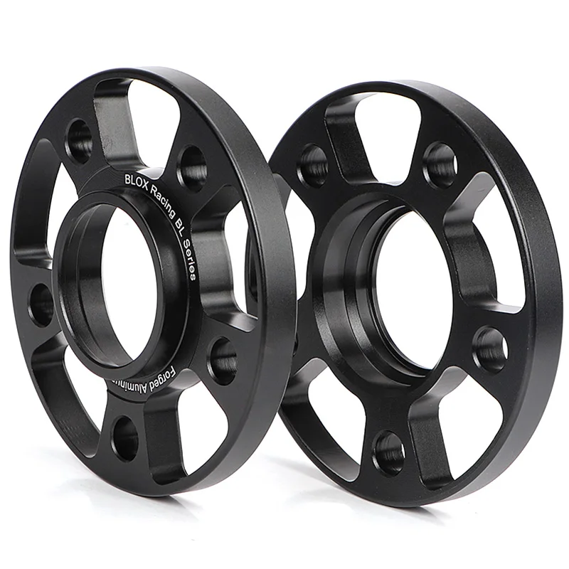 7075 알루미늄 단조 휠 스페이서 어댑터, PCD 5x112 CB = 66.6mm (ID = OD), BMW 신형 G 시리즈 자동차, 2 개, 12mm, 15mm, 20mm 썸네일 2