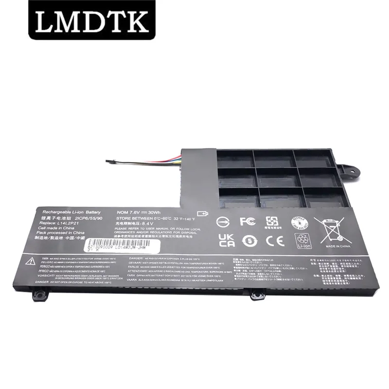 

LMDTK New L14L2P21 L14M2P21 Laptop Battery For S41-35 S41-70 S41-75 Ideapad 500s-15ISK 500S-14ISK 300S-14ISK 310S-14IKB