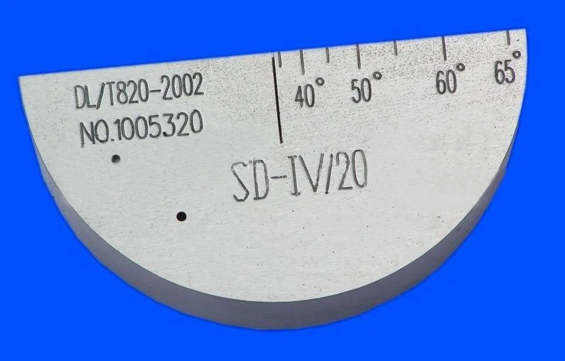 

SD-IV испытательный блок HS полукруглый испытательный блок Неразрушающий испытательный блок ультразвуковой дефектоскоп испытательный блок
