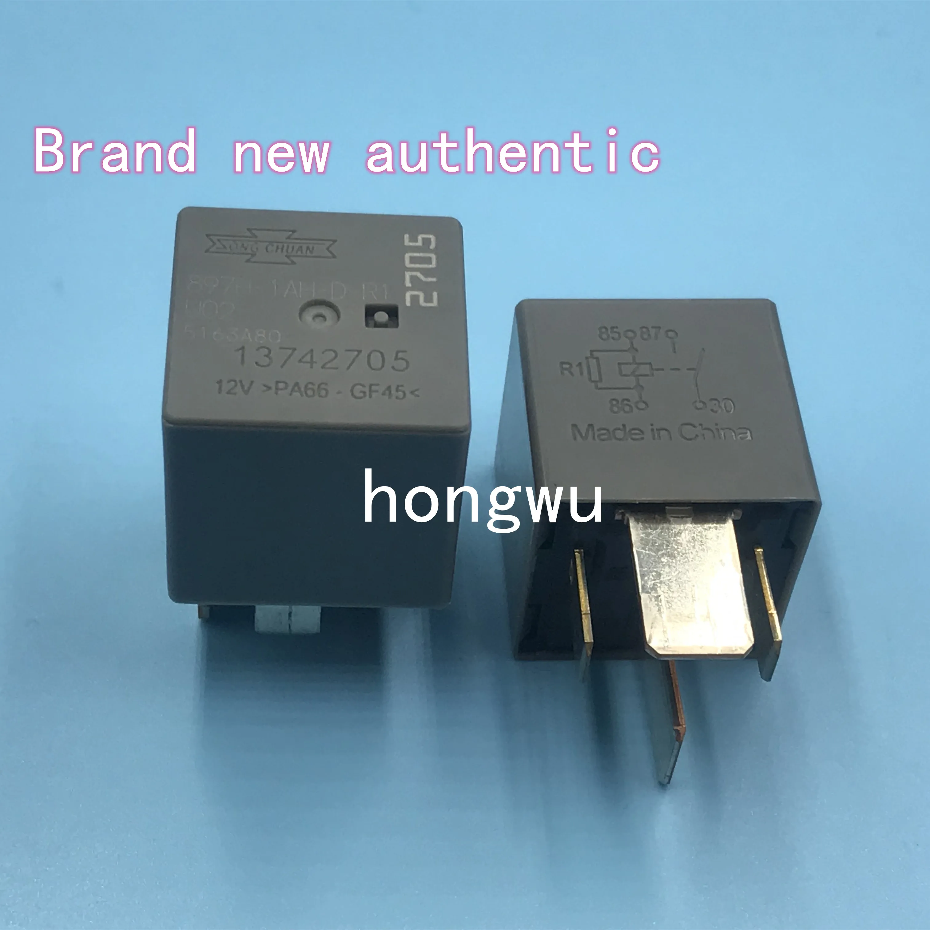 100% Original New 1PCS/ 897H-1AH-D-R1-12VDC  13742705  relay  70A 4pins