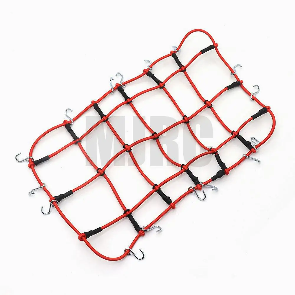 AJRC RC Car Accessories 6 Colors Elastic Luggage Net for 1/10 RC Crawler SCX10 90046 Tamiya CC01 D90 Trax TRX-4 TRX4 Defender