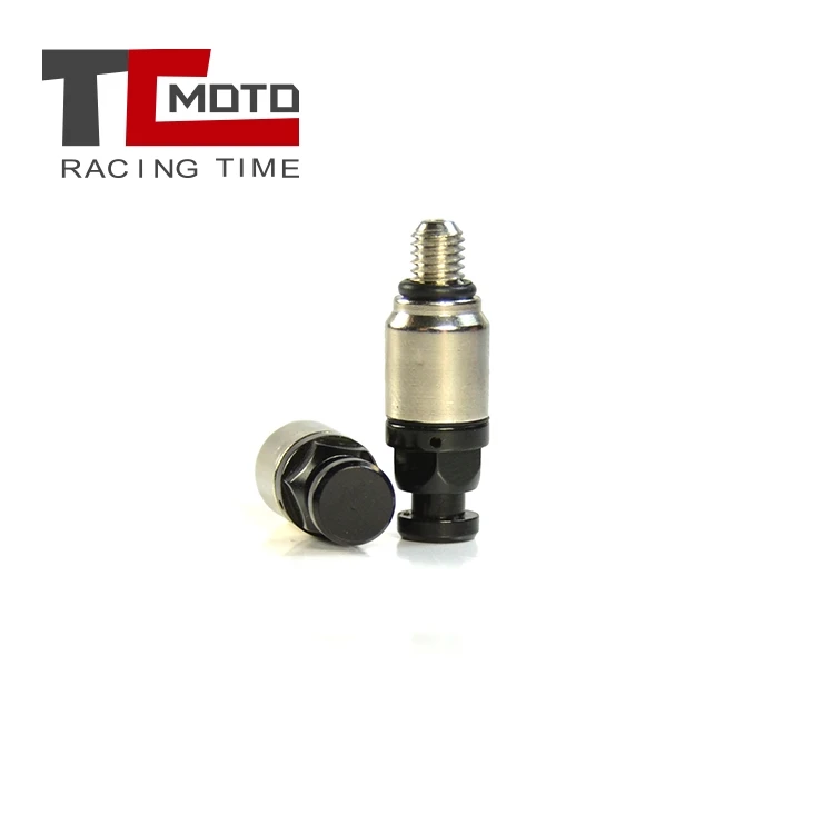 TCMOTO M5x0.8 Fork Air Bleeder Valve For Yamaha YZ85 YZ125 YZ250 YZ250F YZ450F WR250R/F WR400F WR426F WR450F TTR230 250 TTR225