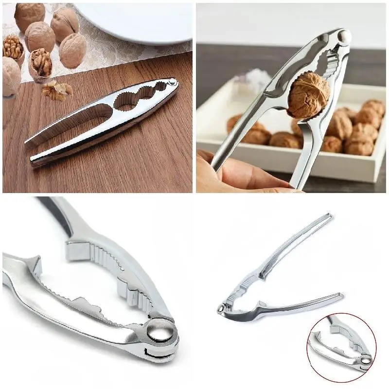 Zinc Alloy Quick Walnut Clamp Walnut Clip Nut Clamp Kitchen Gadget Sets Shelling Sheller Opener Kitchen Accessories орехокол