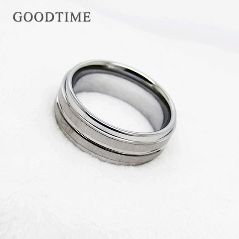 Fashion Tungsten Carbide Rings For Men Engagement Wedding Band Party For Male Lassa Noble Jewelry Anniversary Gift