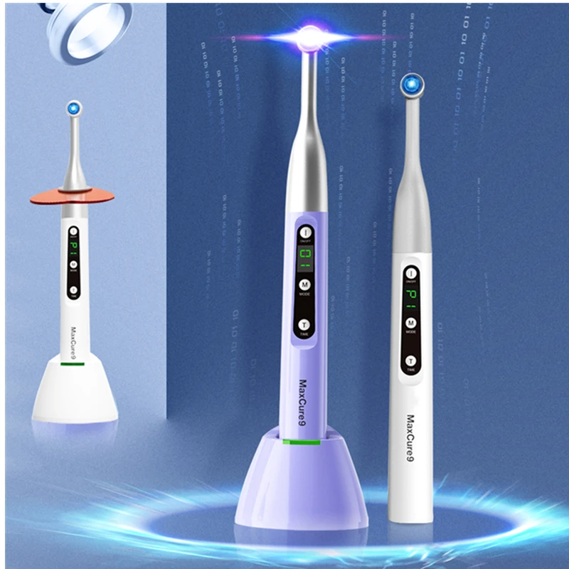 

Dental Clinic Wireless 1 Second LED Light Cure/ Dental Curing Lamp Dentist Tools Lamp 2500MW/Cm2