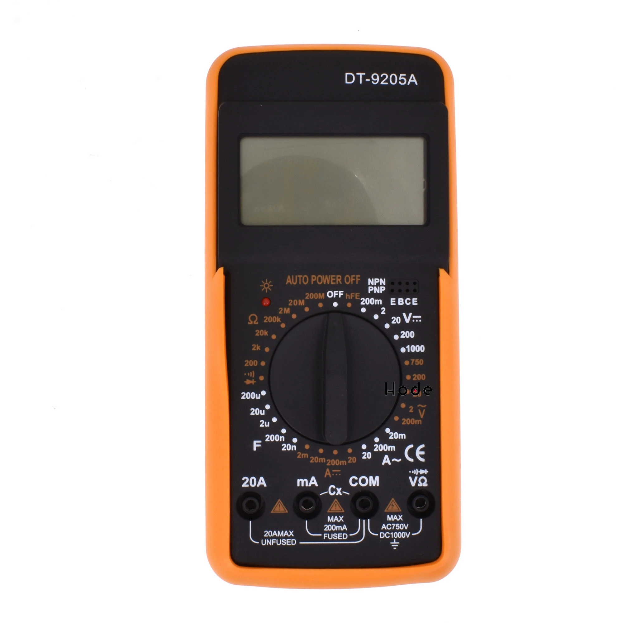 Digital Multimeter dt9205a ac dc display lcd Ammeter Voltmeter electric handheld tester Multimetro