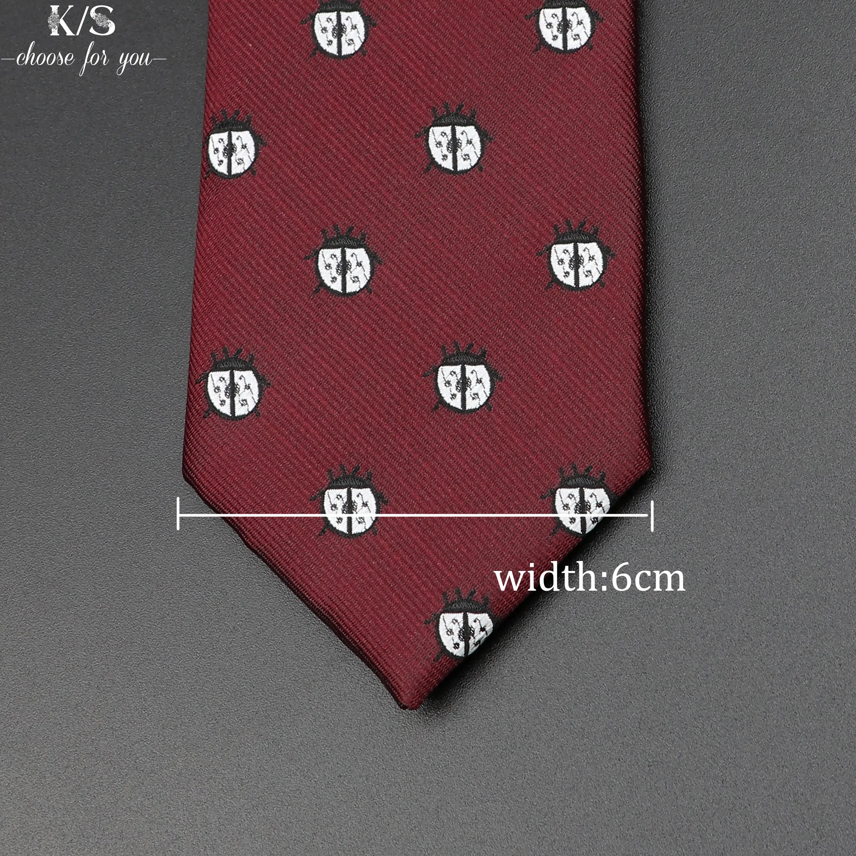 New Arrival Men\'s Ties Animal Neckties Dinosaur Insect Pattern Blue Red Mens Wedding Necktie 6cm Necktie Business Tie For Men