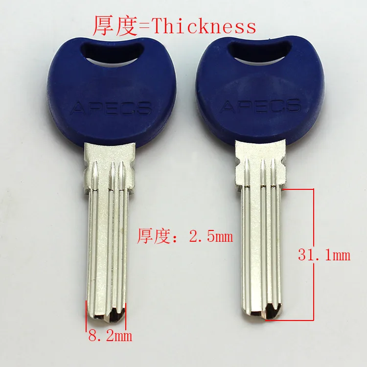 B325 House Home Door Empty Key blanks Locksmith Supplies Blank Keys 15 pieces/lot