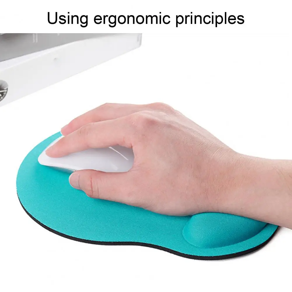 Practical  Useful Wrist Support Table Mouse Cushion EVA Mouse Pad Cushion No Odor   for Dorm