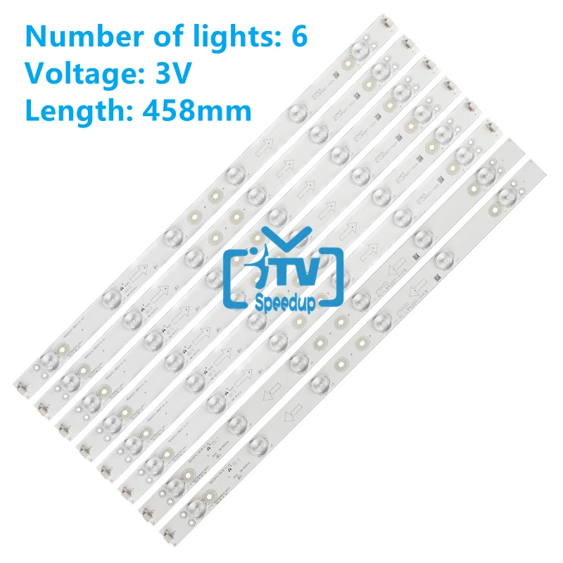 

8pcs/Kit Barra De Led Para Tv Ph42b25dg Ph42b25 Novo Original