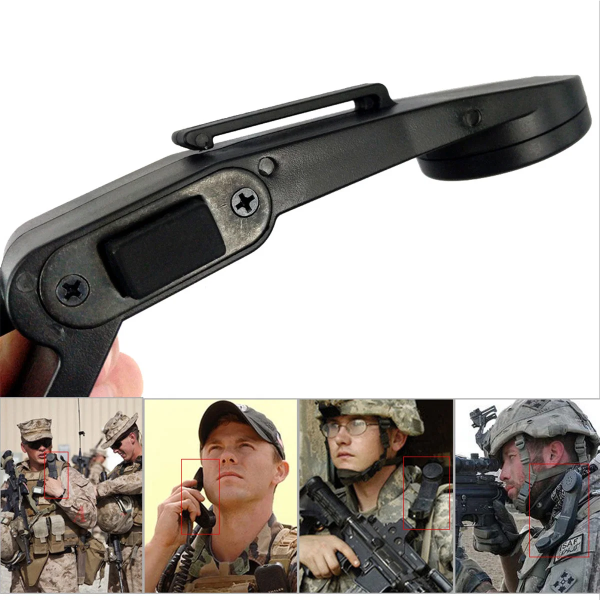 TAC-SKY Military Broadcast Microphone Handheld Speaker Ptt H250 Kenwood Ptt Is Suitable For Baofeng Walkie-Talkies UV-5R UV-6R