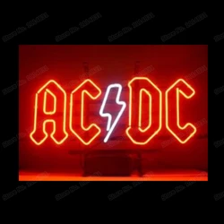 AC DC Game Neon Sign Light Custom Handmade Real Glass Tube Bar Club Store Advertise Room Wall Decor Display Lamp 17