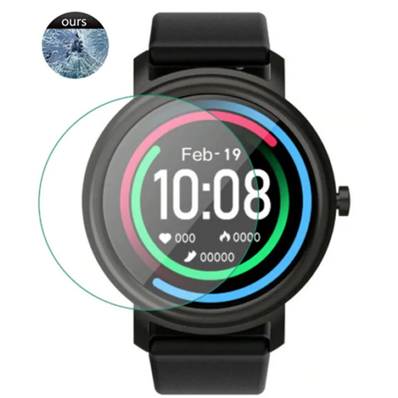 BEHUA Gehärtetem Glas Uhr Screen Film Schutz Abdeckung Für Xiaomi Uhr Air Schutzhülle Smartwatch Für Mibro Air Zubehör Film