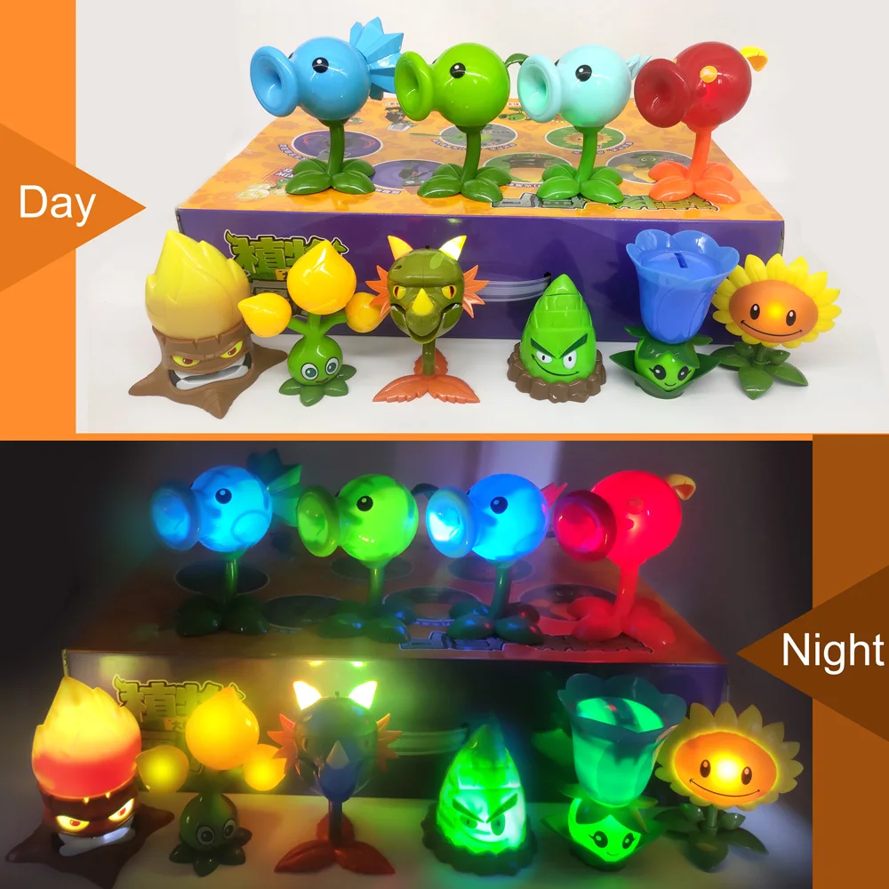 Plants vs Zombies Snow Pea Shooter Figure - Light & Sound - Image 3